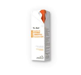 Dr.Hart Compex de Vitamine&Minerale + Coenzima Q10, 15 comprimate efervescente