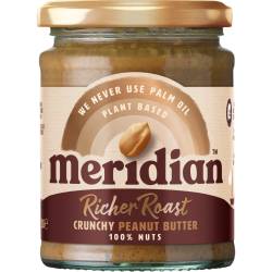 Crema de arahide intens crocanta, 280g, Meridian