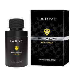 Apa de toaleta pentru barbati Black Fury, 75ml, La Rive
