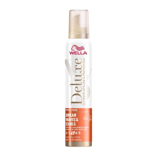 Spuma pentru par cu fixare puternica Dream Waves Wella Deluxe, 200ml, Wella