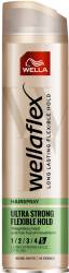 Fixativ cu grad de fixare 5 Ultra Strong Flexible Hold Wellaflex, 250ml, Wella