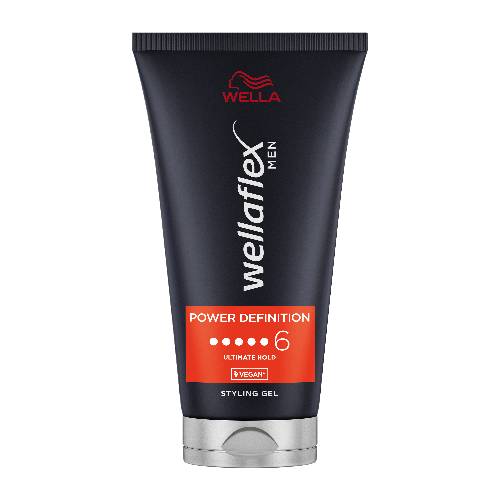 Gel pentru par cu grad de fixare 6 Men Power Definition Wellaflex, 150ml, Wella