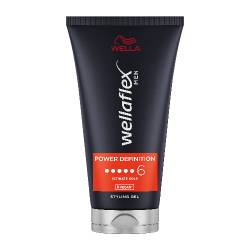 Gel pentru par cu grad de fixare 6 Men Power Definition Wellaflex, 150ml, Wella
