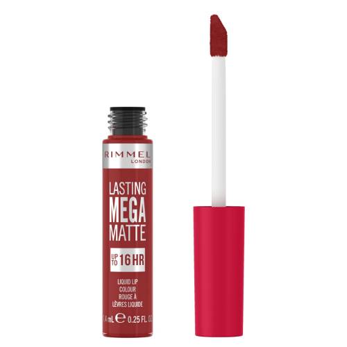 Ruj lichid Lasting Mega Matte 500 Fire Starter, 7.4ml, Rimmel London