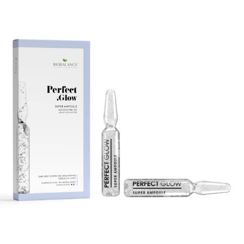 Fiole concentrate cu azeloglicina 10% Super Ampoule Perfect Glow, 10*2 ml, Bio Balance