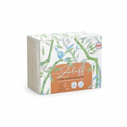 Zuluff scutece chilotel din bambus, marimea 3, 6 - 10 KG, 30 bucati