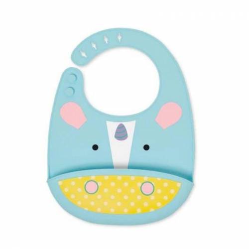 Skip Hop Bavetica din silicon, Unicorn