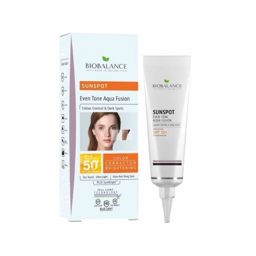 Bio Balance Crema solara uniformizanta, Aqua Fusion, SPF 50+, 40ml