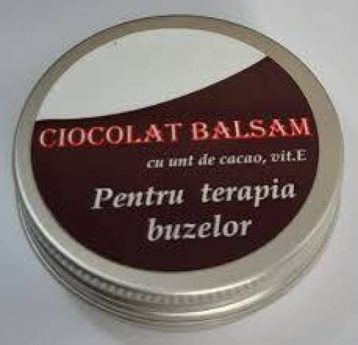 CIOCOLAT BALSAM pentru terapia BUZELOR - cutie 20 ml, Favisan