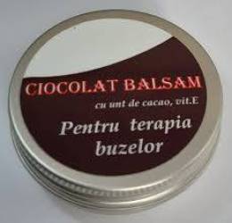 CIOCOLAT BALSAM pentru terapia BUZELOR - cutie 20 ml, Favisan