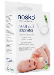 Aspirator nazal pentru nou nascuti si copii de la +0 luni, 1 bucata, Nosko Baby