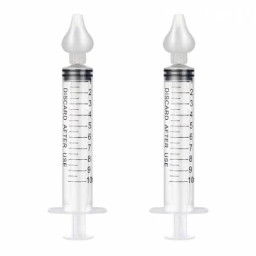 Set 2 seringi pentru lavaj nazal, 10 ml