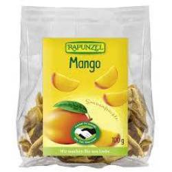 Mango uscat, eco-bio, 100 g, Rapunzel