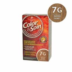 Vopsea de par blond dore 7G, Color&Soin