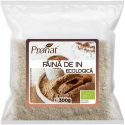 Faina din seminte de in, eco-bio, 300g - Pronat