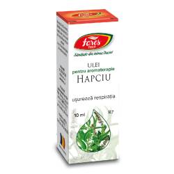 Ulei pentru aromoterapie Hapciu Usureaza Respiratia, R7, 10 ml, Fares
