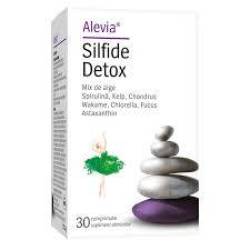 Silfide Detox, sustine detoxifierea organismului, 30 comprimate, Alevia