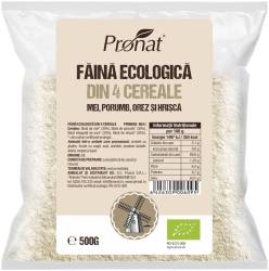 Faina din patru cereale - natural fara gluten, eco-bio, 5 kg, Pronat