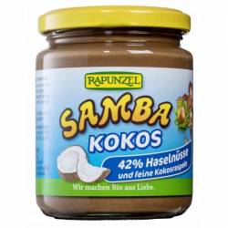 Crema de ciocolata cu alune si cocos, eco-bio, 250g - Rapunzel