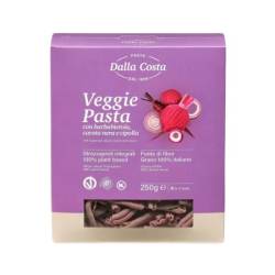 Paste integrale cu sfecla morcov negru si ceapa Strozzapreti, 250g, Dalla Costa