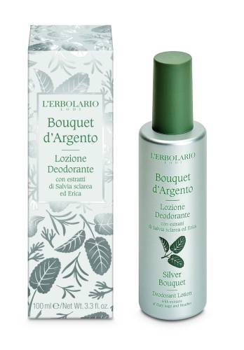 L'Erbolario Lotiune deodorant Silver Bouquet, 100ml