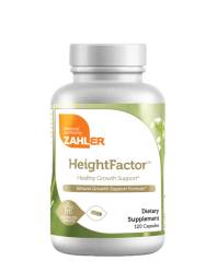 Suport Heightfactor - suport natural in productia Hormonilor de Crestere, 120 capsule - Zahler - GNC