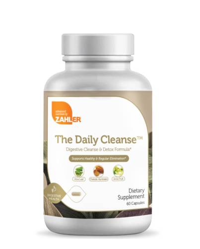 The Daily Cleanse - Detoxifierea Organismului, 60 capsule - Zahler - GNC