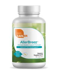 Allerbreez - sanatatea cailor respiratorii si alergii, 90 capsule, Zahler - GNC