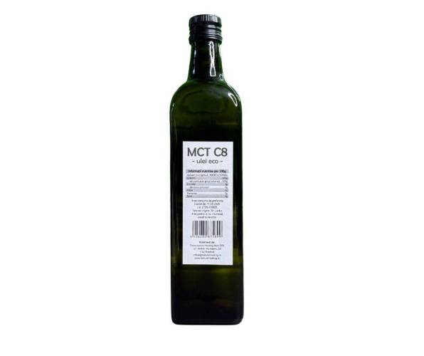 Ulei MCT - C8, 750 ml, Deco Italia