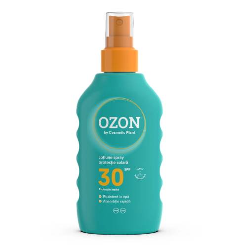 Lotiune spray protectie solara SPF30+ Ozon, 200 ml, Cosmetic Plant