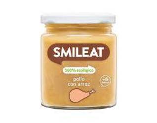 Piure de legume cu pui, orez si ulei de masline, + 6 luni, eco-bio, 230 g, Smileat
