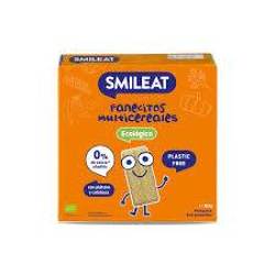 Painici multicereale cu banana si dovleac, + 6 luni, eco-bio, 60 g, Smileat