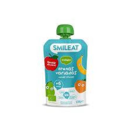 Piure din mix de fructe, + 6 luni, eco-bio, 100 g, Smileat