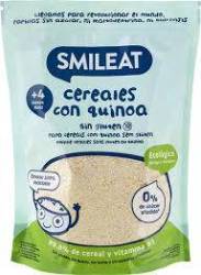 Cereale cu quinoa, fara gluten, + 4 luni, eco-bio, 200 g, Smileat