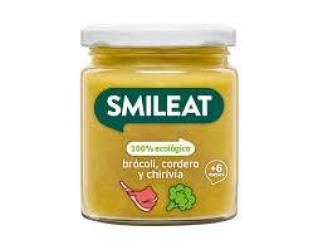 Piure cu brocoli, pastarnac, miel si ulei masline, + 6 luni, eco-bio, 230 g, Smileat