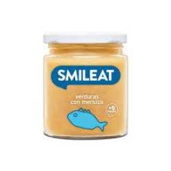 Piure de legume cu merluciu si ulei masline, +6 luni, eco-bio, 230 g, Smileat