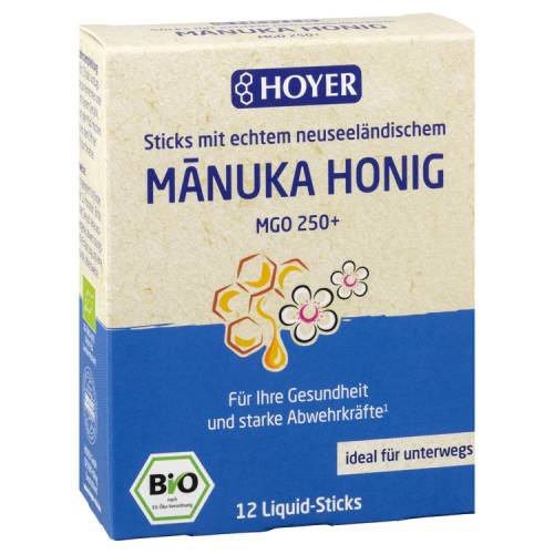 Miere de Manuka MGO 250 +, eco-bio, 12 doze, Hoyer