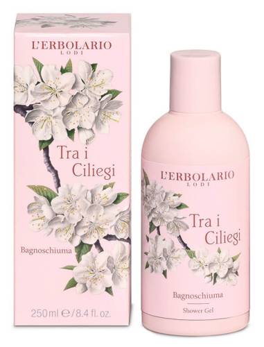 L'Erbolario Gel de dus pentru corp Tra I Ciliegi, 250ml