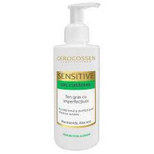 Gel de curatare pentru ten gras, cu imperfectiuni, Sensitive, 200 ml, Gerocossen