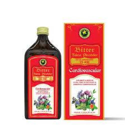 Bitter taina plantelor cardiovascular, 500 ml, Hypericum