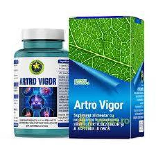 Artro Vigor, mentine sanatatea articulatiilor, 60 capsule, Hypericum