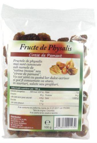 Physalis Fructe Uscate 100g - Deco Italia