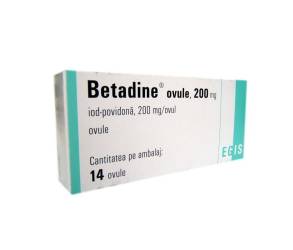 Betadine 200mg 14 ovule