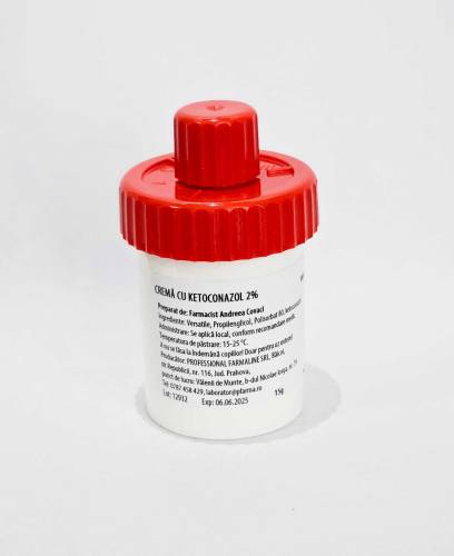 Crema cu ketoconazol 2% 15 g