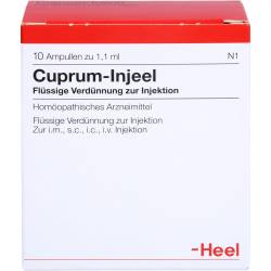 Cuprum Injeel Ampullen 10 St