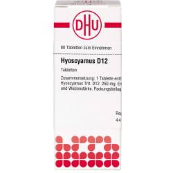 Hyoscyamus D 12 Tabletten 80 St