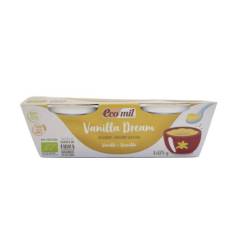Desert din cocos cu vanilie, eco-bio, 2 × 125 g, Ecomil