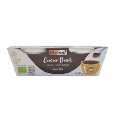 Desert din cocos cu cacao neagra, eco-bio, 2 × 125 g, Ecomil
