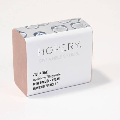 Săpun natural TULIP ROSE, 100 g, HOPERY