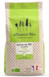 Faina de grau T110, integrala, eco-bio, 1000 g, Alliance Bio